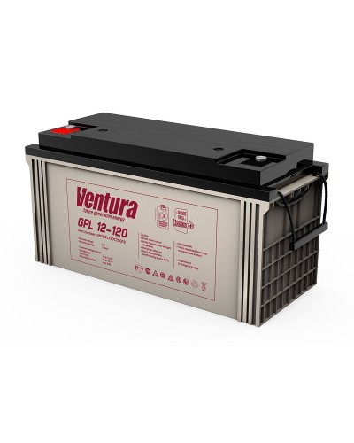 Ventura GPL 12-120. Аккумулятор герметичный свинцово-кислотный. Ventura в Москве