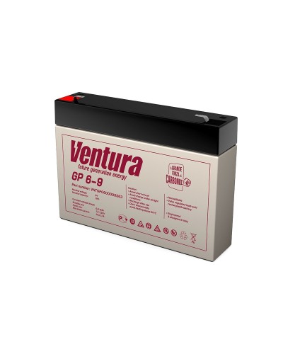 Ventura GP 6-9. Аккумулятор герметичный свинцово-кислотный. Ventura в Москве