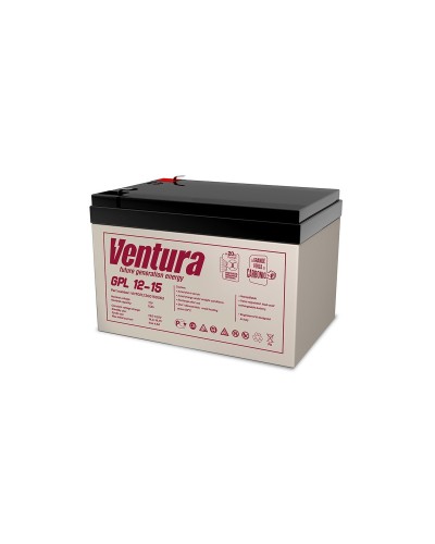 Ventura GPL 12-15. Аккумулятор герметичный свинцово-кислотный. Ventura в Москве
