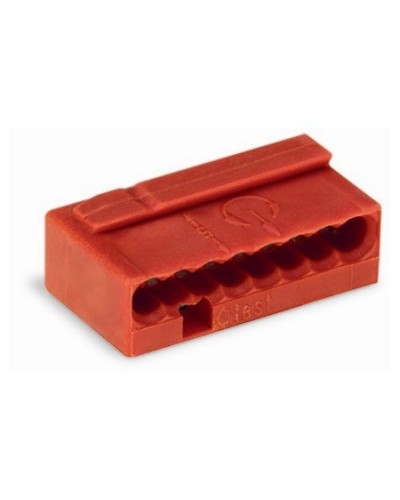 WAGO 243-808 Клемма MICRO 8-проводная красная. Клемма для распределительных коробок. WAGO в Москве
