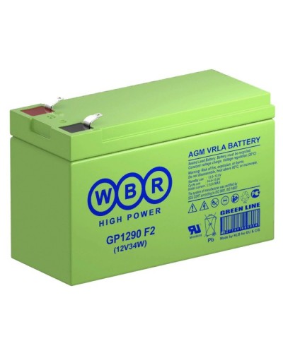 WBR GP1290 F2. Аккумулятор герметичный свинцово-кислотный. WBR в Москве