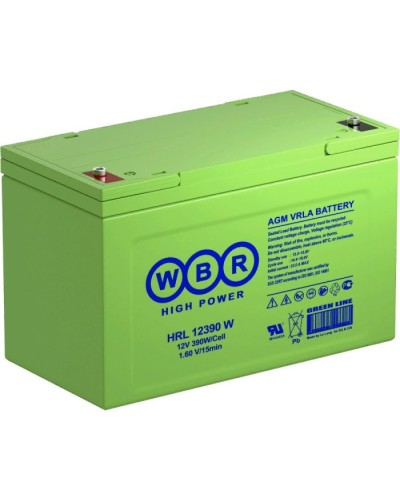 WBR HRL12390W. Аккумулятор герметичный свинцово-кислотный. WBR в Москве