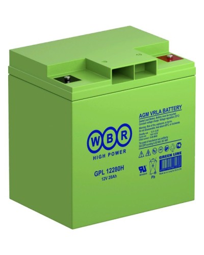 WBR GPL12280H. Аккумулятор герметичный свинцово-кислотный. WBR в Москве