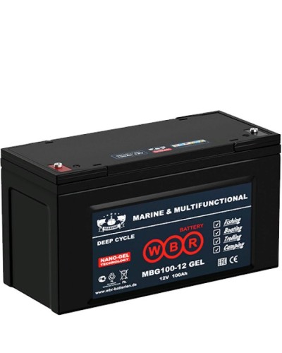 WBR MBG100-12. Аккумулятор герметичный свинцово-кислотный. WBR в Москве