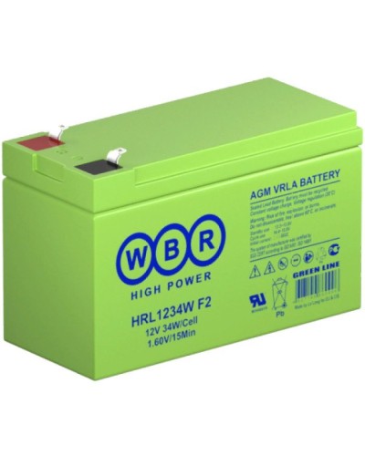 WBR HRL1234W F2. Аккумулятор герметичный свинцово-кислотный. WBR в Москве