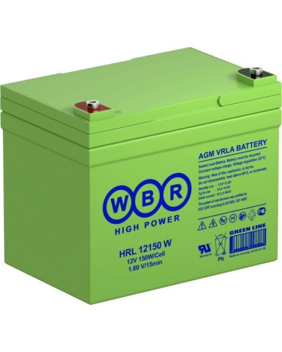 WBR HRL12150W. Аккумулятор герметичный свинцово-кислотный. WBR в Москве