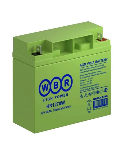 WBR HR1270W. Аккумулятор герметичный свинцово-кислотный. WBR в Москве