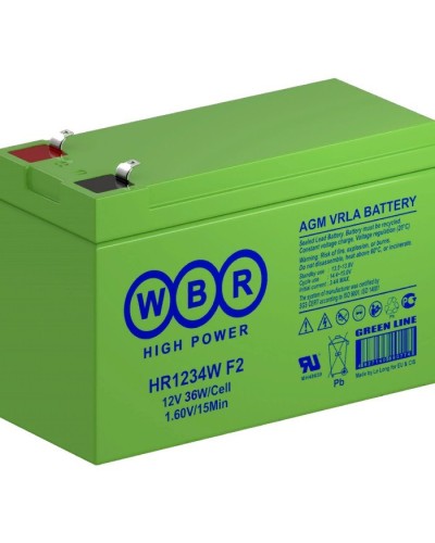 WBR HR1234W F2. Аккумулятор герметичный свинцово-кислотный. WBR в Москве