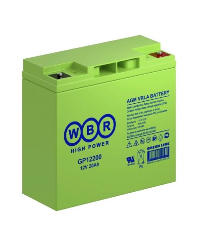 WBR GP12200. Аккумулятор герметичный свинцово-кислотный. WBR в Москве