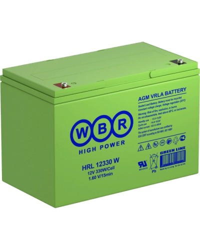 WBR HRL12330W. Аккумулятор герметичный свинцово-кислотный. WBR в Москве