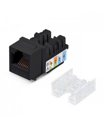WR-KJ-RJ45-C5E-90-SW-BK. Вставка Keystone Jack RJ-45. WRLine в Москве