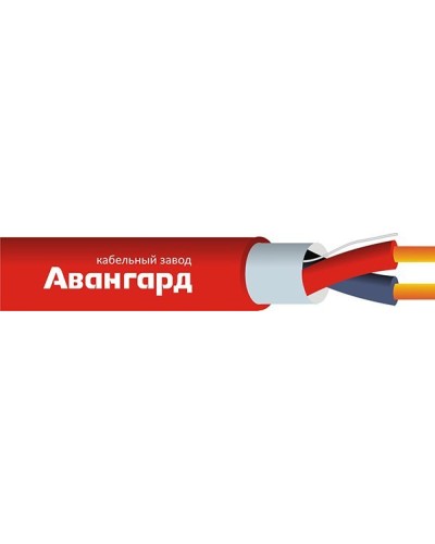 КПСВЭВнг(А)-LS 1х2х2,5 (Авангард). Кабель экранированный для систем пожарной и охранной сигнализации с пониженным дымо и газовыделением. Авангард в Москве