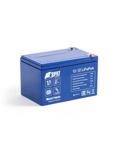 Skat i-Battery 12-12 LiFePo4 (646). Li-Ion аккумулятор. Бастион в Москве