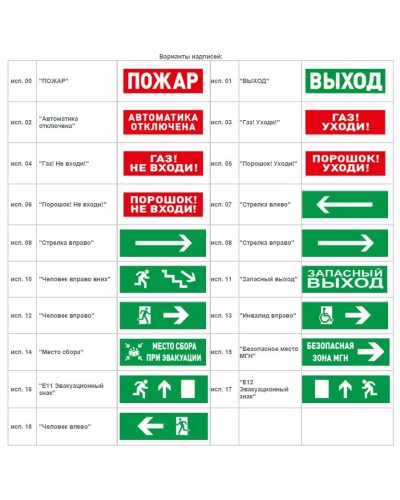 С2000-ОСТ исп.12 Человек вправо. Оповещатель световой адресный. Болид в Москве