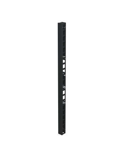 Организатор вертикальный с крышкой 47U, 90мм, для IT-CQE черный (R5VRPC4790B). Организатор вертикальный с крышкой. ДКС в Москве