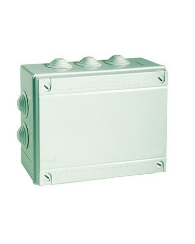Коробка ответвительная с кабельными вводами IP55, 240х190х90 (54201). Коробка ответвительная с кабельными вводами 2х40 мм + 6х32 мм. ДКС в Москве