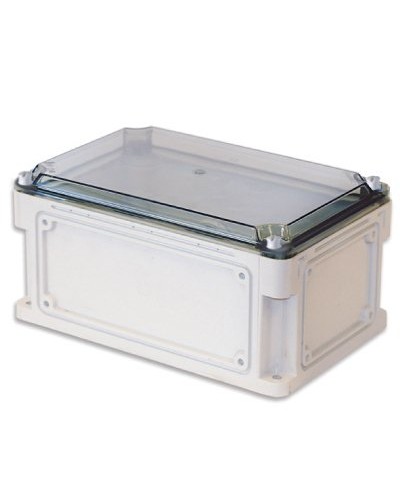 Корпус RAM box 600х300х146, высота крышки 21 мм, IP67 (563211). Корпус с фланцами и прозрачной крышкой, без монтажной платы. ДКС в Москве