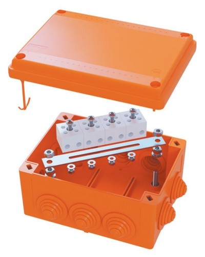 Коробка FS 100х100х50 5P (FSB10510): Коробка ответвительная огнестойкая из термопласта в Москве