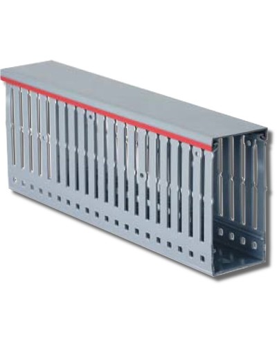 Короб перфорированный, серый RL6 25x80 (01126RL). Короб перфорированный. ДКС в Москве