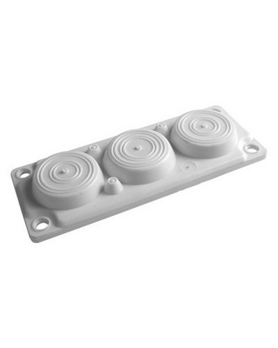 Кабельный ввод, IP65, 6 отверстий (R5HTC03). Кабельный ввод. ДКС в Москве