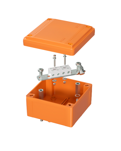 Коробка FS 100х100х50 4P (FSB10404): Коробка ответвительная огнестойкая из термопласта в Москве