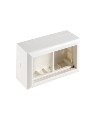 Коробка на 2 модуля для механизмов 45х45мм SM45/4 (72944): Коробка для механизмов в Москве