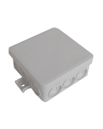 Коробка JBL085 85х85х38, 12вых., IP55, серая (44054). Коробка монтажная. Экопласт в Москве