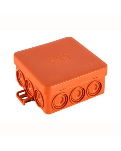 Коробка JBL085 85х85х38, 12 вых., 4P (1,5…10мм²) (43765HF): Коробка монтажная, огнестойкая, без галогена в Москве