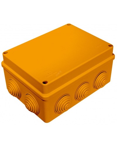 Коробка JBS150 150х110х70, 10 вых., 3P (2,5…25мм²) (43709HF): Коробка монтажная, огнестойкая, без галогена в Москве
