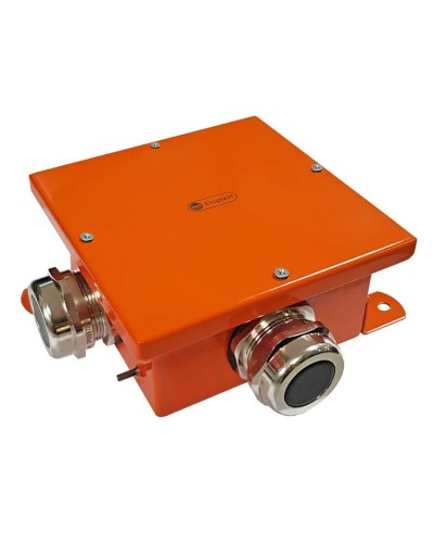 Коробка SMB120 металлическая 120х120х60, 4P (0,15-2,5 мм²) (56014). Коробка, огнестойкая. Экопласт в Москве