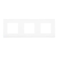 Рамка 3-постовая, белая, LK45 (854304): Рамка