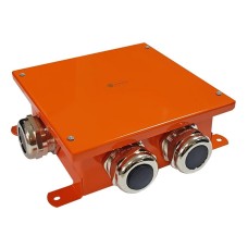 Коробка SMB165 металлическая 164х164х65, 4P (0,15-2,5 мм²) (56019E). Коробка, огнестойкая. Экопласт