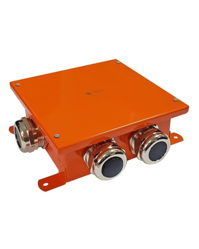 Коробка SMB165 металлическая 164х164х65, 4P (0,15-2,5 мм²) (56019E). Коробка, огнестойкая. Экопласт в Москве