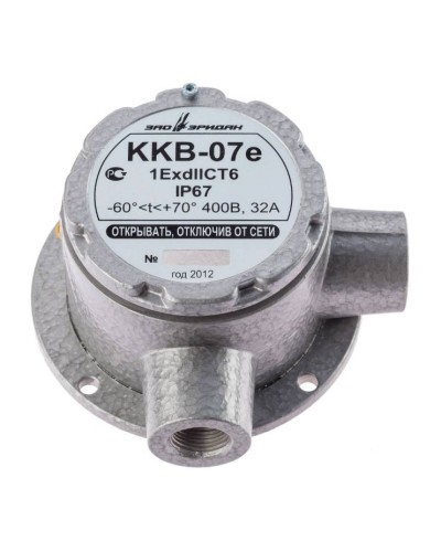 ККВ-07е-Ех-А-Р1-У-БК1, КВМ15+КВМ15. Коробка коммутационная взрывозащищенная угловая. Эридан в Москве