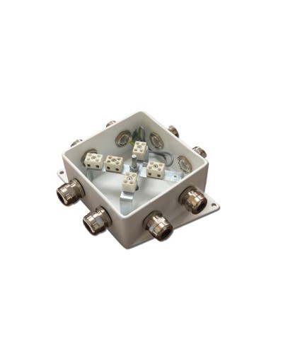 КМ-О (10к)-IP66-120х120, два ввода: Коробка монтажная огнестойкая в Москве