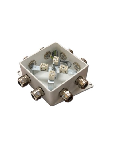 КМ-О (8к)-IP66-120х120, два ввода: Коробка монтажная огнестойкая в Москве