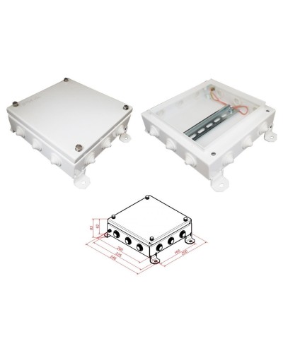 КМ IP55-2020. Коробка монтажная электротехническая. Гефест в Москве