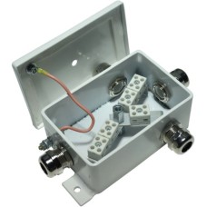 КМ-О (4к*10,0)-IP66-d, четыре ввода: Коробка монтажная огнестойкая