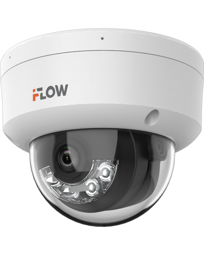 F-IC-2422C2MS(4мм). Бюджетная IP-видеокамера купольная. i-FLOW в Москве