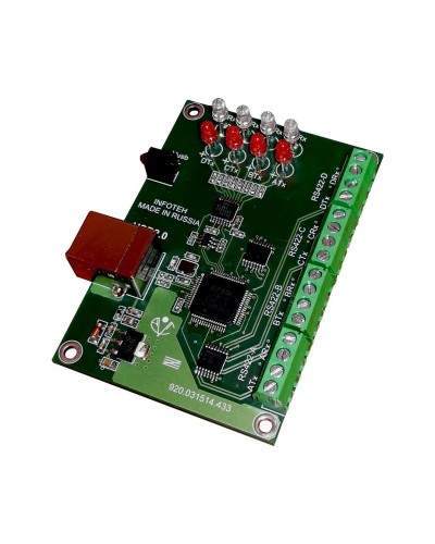 AVT-USB/4RS422. Промышленный преобразователь USB в RS-422. Инфотех в Москве