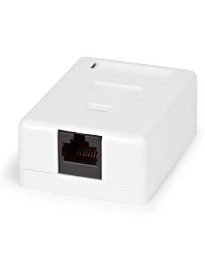 STK-RJ-45(8P8C), CAT.6, 1 выход, Dual IDC компьютерная розетка. Розетка компьютерная 1 выход. Прочие зарубежные в Москве