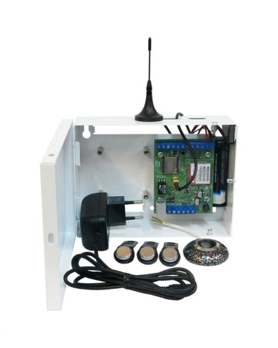 S400L-2GSM-BK12-W-li Kit Нано LAN клеммники (li-ion АКБ 2800мАч, цвет белый). Устройство оконечное объектовое приемно-контрольное c GSM и LAN коммуникаторами. Проксима в Москве