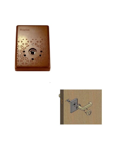 Promix-SM503.10 brown. Замок электромеханический. Промикс в Москве