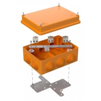 Коробка огнестойкая 150х110х70 (40-0310-FR1.5-6). Коробка огнестойкая для открытой установки. Промрукав