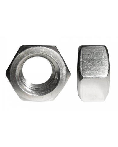 Гайка шестигранная нержавеющая (А2) M6 (DIN 934) (500 шт) (PR08.7455). Гайка шестигранная нержавеющая (А2). Промрукав в Москве