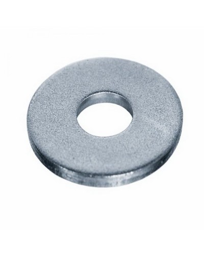 Шайба с широкими полями (кузовная) оцинкованная M12 (DIN 9021) (100 шт) (PR08.3927). Шайба с широкими полями. Промрукав в Москве