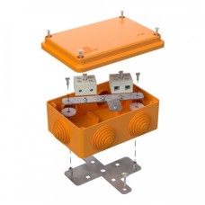 Коробка огнестойкая 120х80х50 для о/п (40-0340-FR10.0-4). Коробка огнестойкая для открытой установки. Промрукав