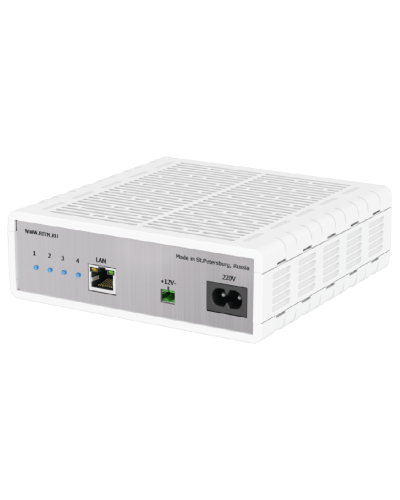 Преобразователь 4 RS-232 - Ethernet. Преобразователь интерфейсов. Ритм в Москве