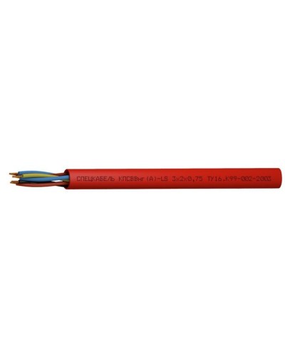 КПСВВнг(А)-LS 3х2х2,5 (Спецкабель). Кабель симметричный для систем сигнализации и управления, групповой прокладки, с пониженным дымо- и газовыделением. Спецкабель в Москве