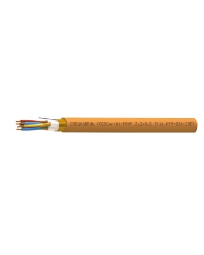 КПСЭСнг(А)-FRHF 1х2х2,5 (Спецкабель). Кабель огнестойкий, с пониженным дымо- и газовыделением. Спецкабель в Москве